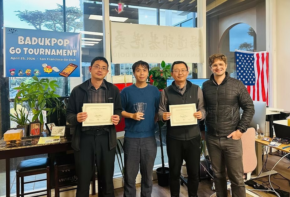 Lee Tops Field at SF BadukPop Tournament